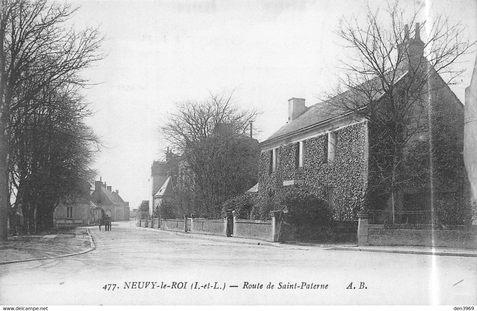 NEUVY-le-ROI (Indre-et-Loire) - Route De Saint-Paterne - Neuvy-le-Roi