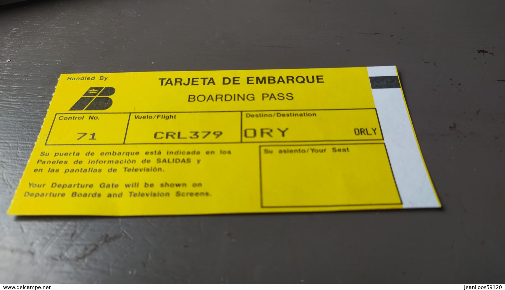 Carte D'embarquement Iberia - Boardind Pass - Cartes D'embarquement