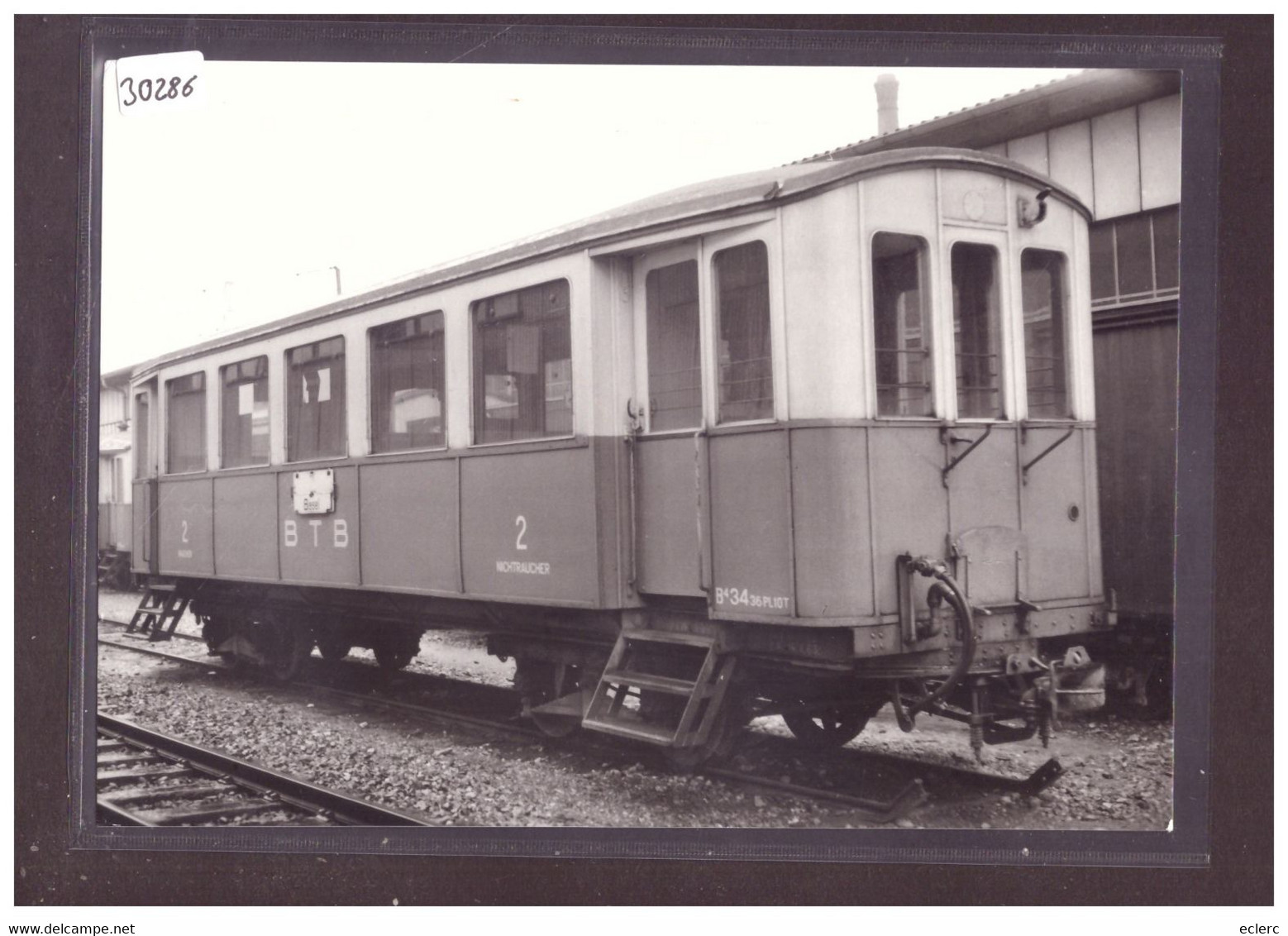 FORMAT 10x15cm - BTB - BIRSIGTAL BAHN - REPRO ANNEES 70 - LEUTWILER VERLAG - TRAIN - BAHN - TB - Wiler Bei Utzenstorf