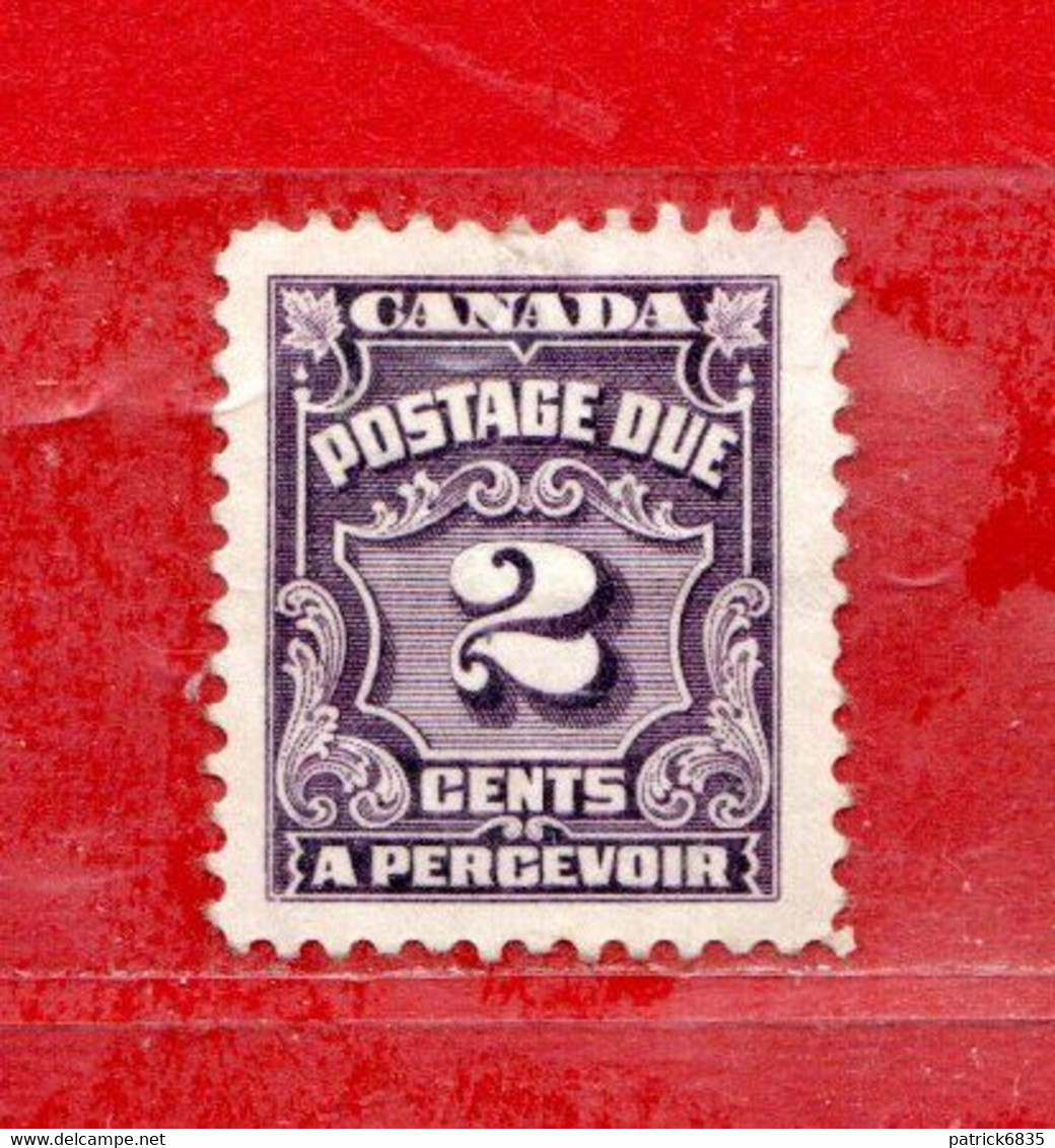 (Us2) Canada ° - 1935 - TAXE - Postage Due.  Yv. 15. Used. - Portomarken