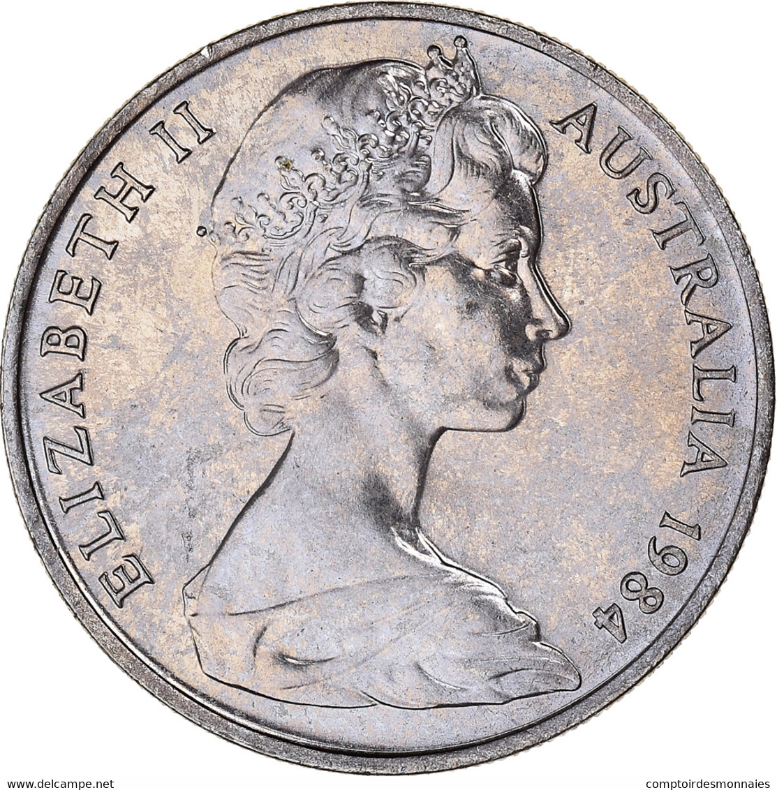 Monnaie, Australie, Elizabeth II, 10 Cents, 1984, SPL, Cupro-nickel, KM:65 - 10 Cents