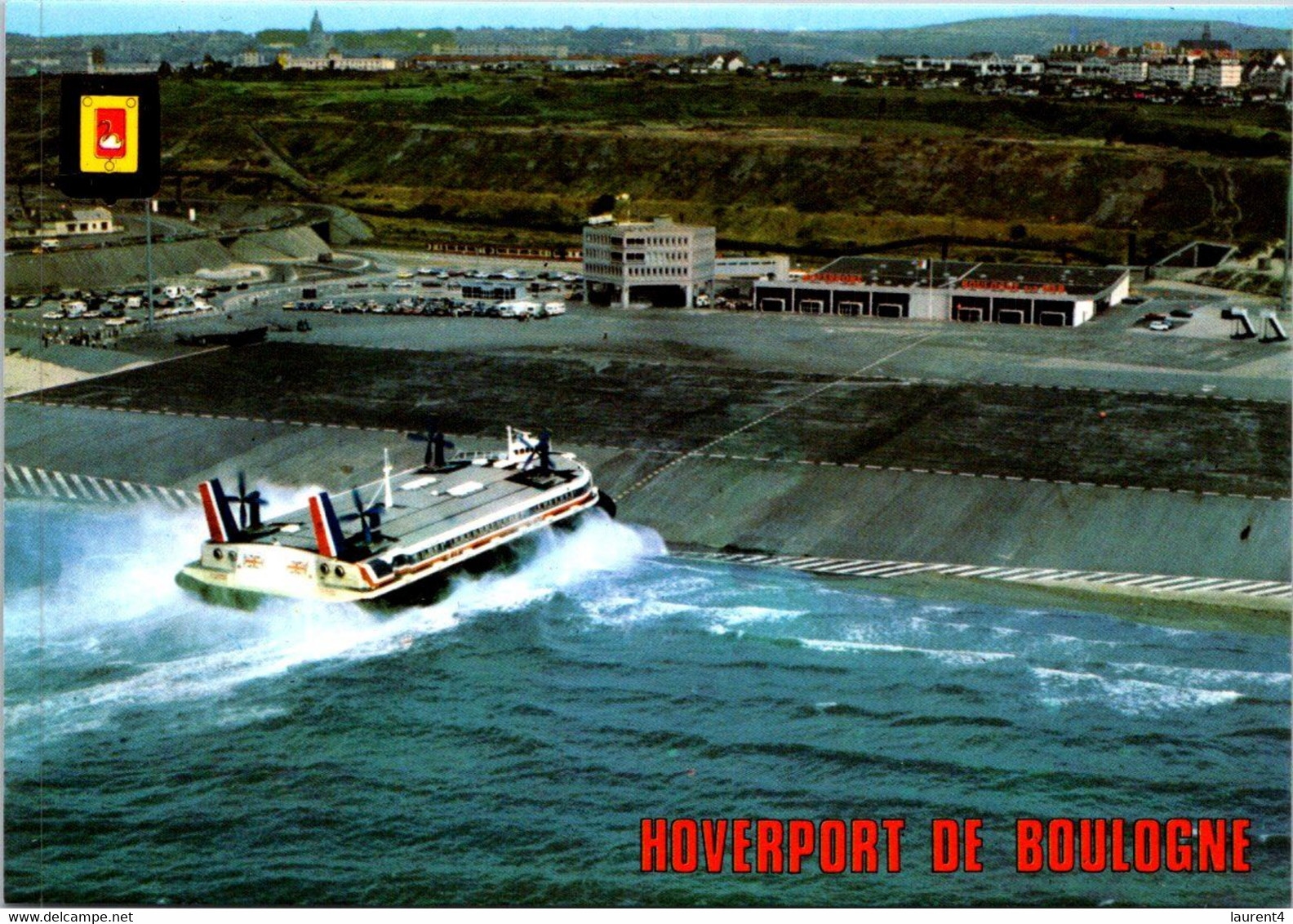 (1 K 18) France - Port De Boulogne - Hoverport Et Ferry Aéroglisseur - Hovercrafts