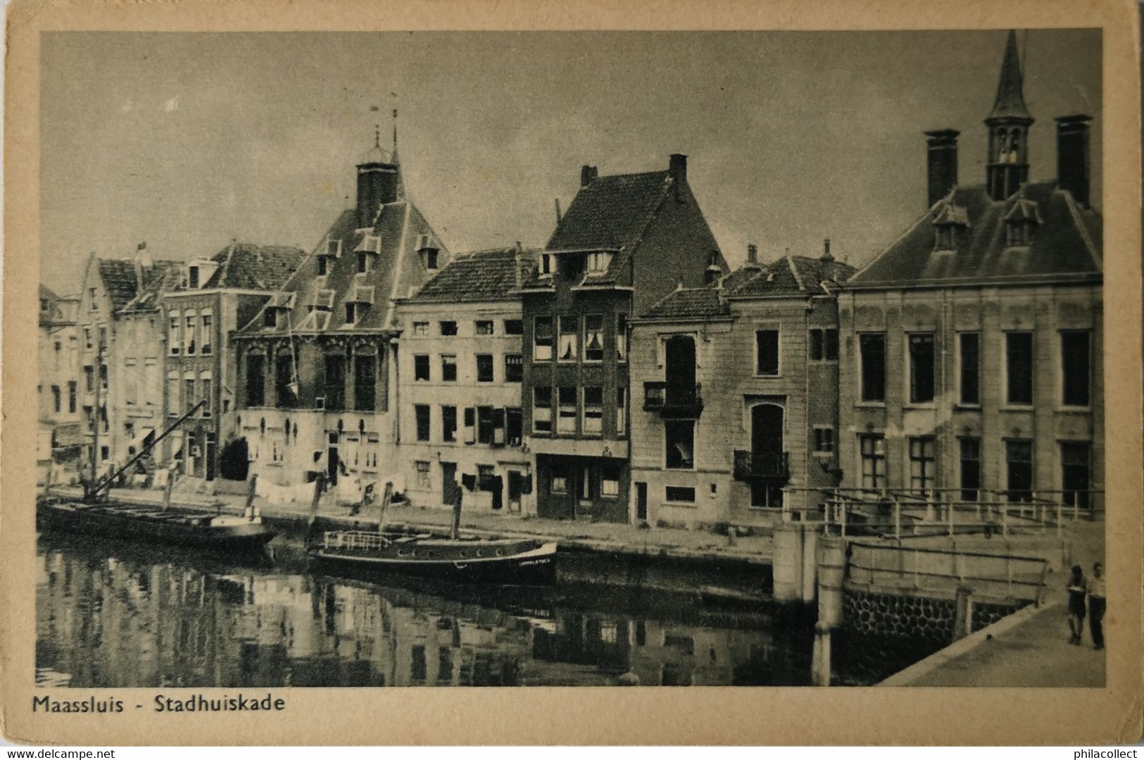 Maassluis // Stadhuiskade (schip) 19?? - Maassluis