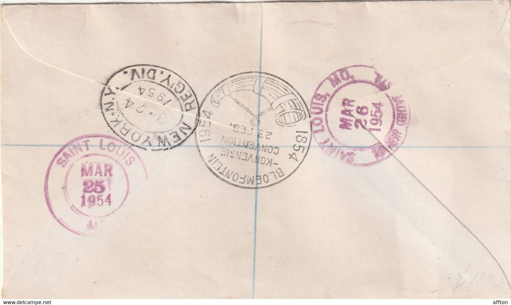 South Africa 1954 FDC - FDC