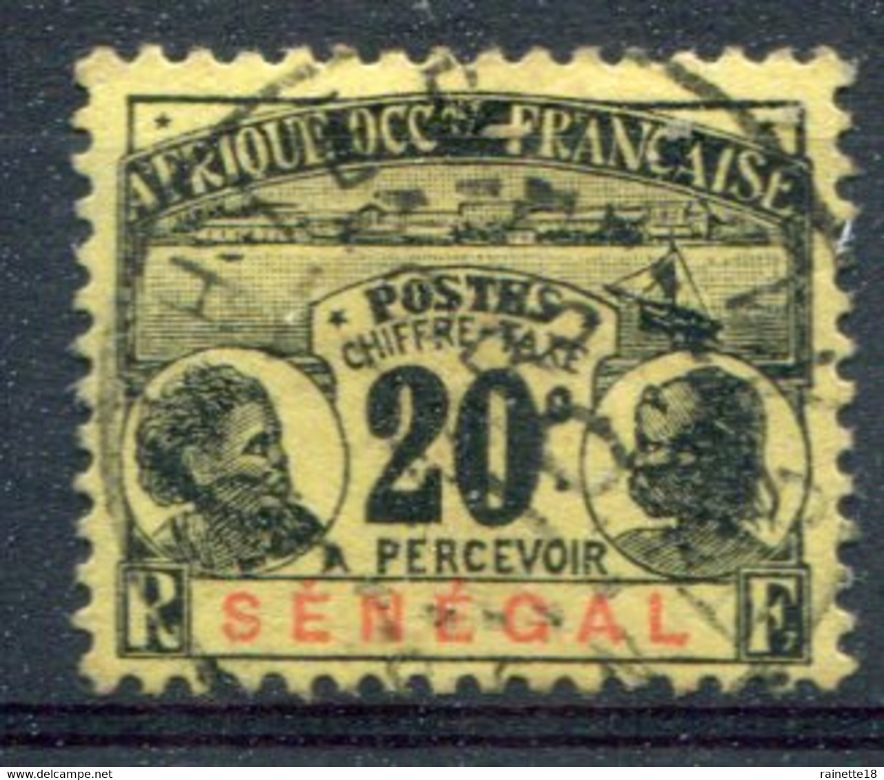 Sénégal        Taxe   7 Oblitéré - Timbres-taxe