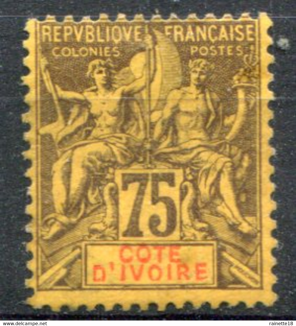 Côte D'Ivoire           N° 12 * - Unused Stamps