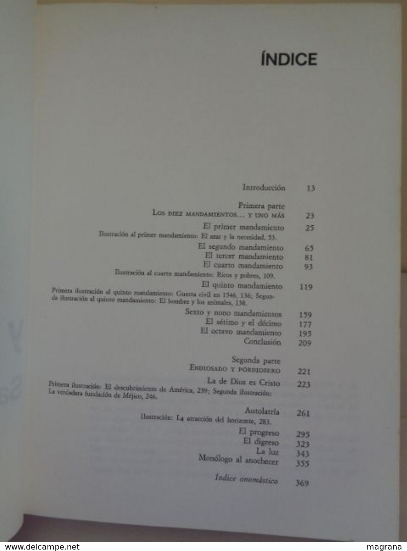 Dios Y Los Españoles. Salvador De Madariaga. Espejo De Mañana. Editorial Planeta. 1975. 375 Páginas. - Historia Y Arte