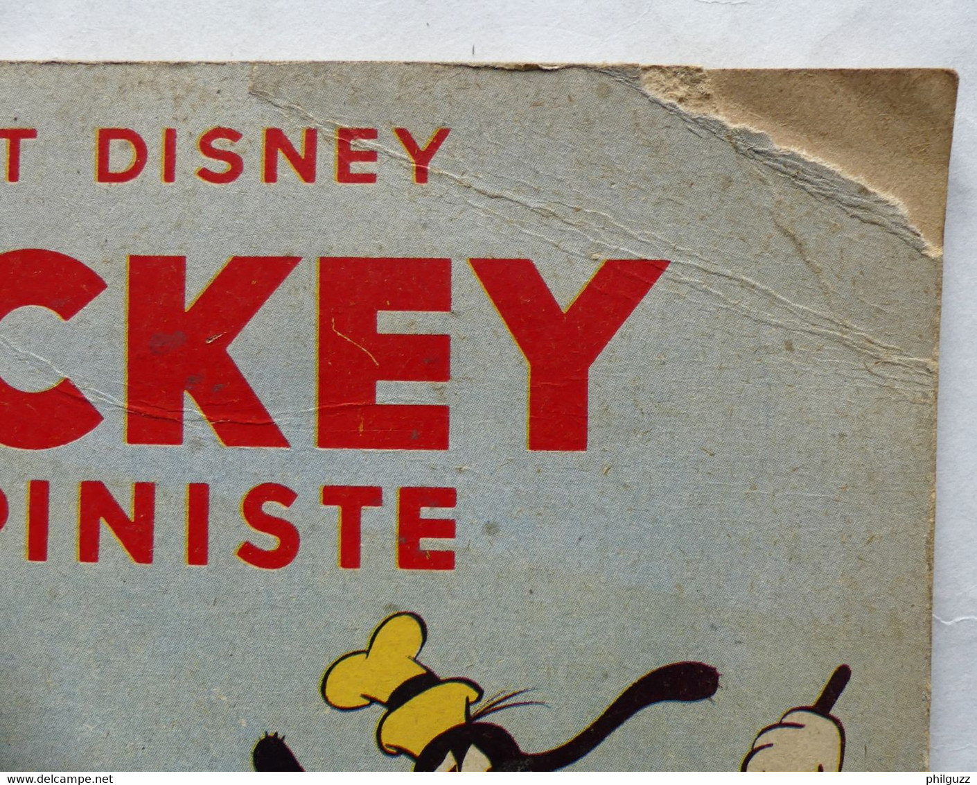 ALBUM BD MICKEY ALPINISTE - HACHETTE  - 2 Trim 1954 Enfantina - Disney