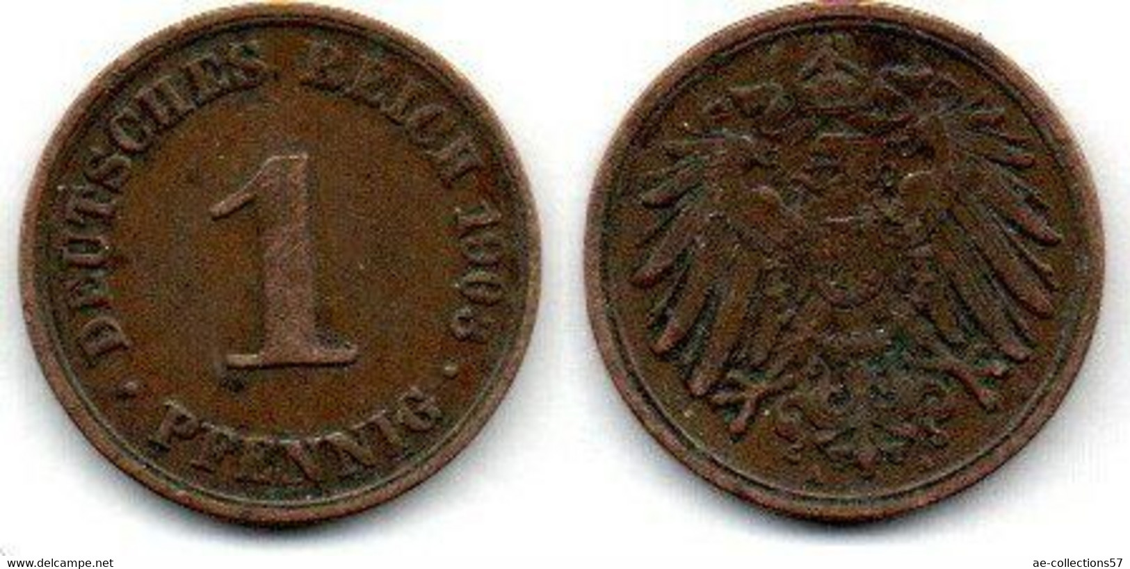 Allemagne - Deutschland - Germany 1 Pfennig 1903 A TTB - 1 Pfennig
