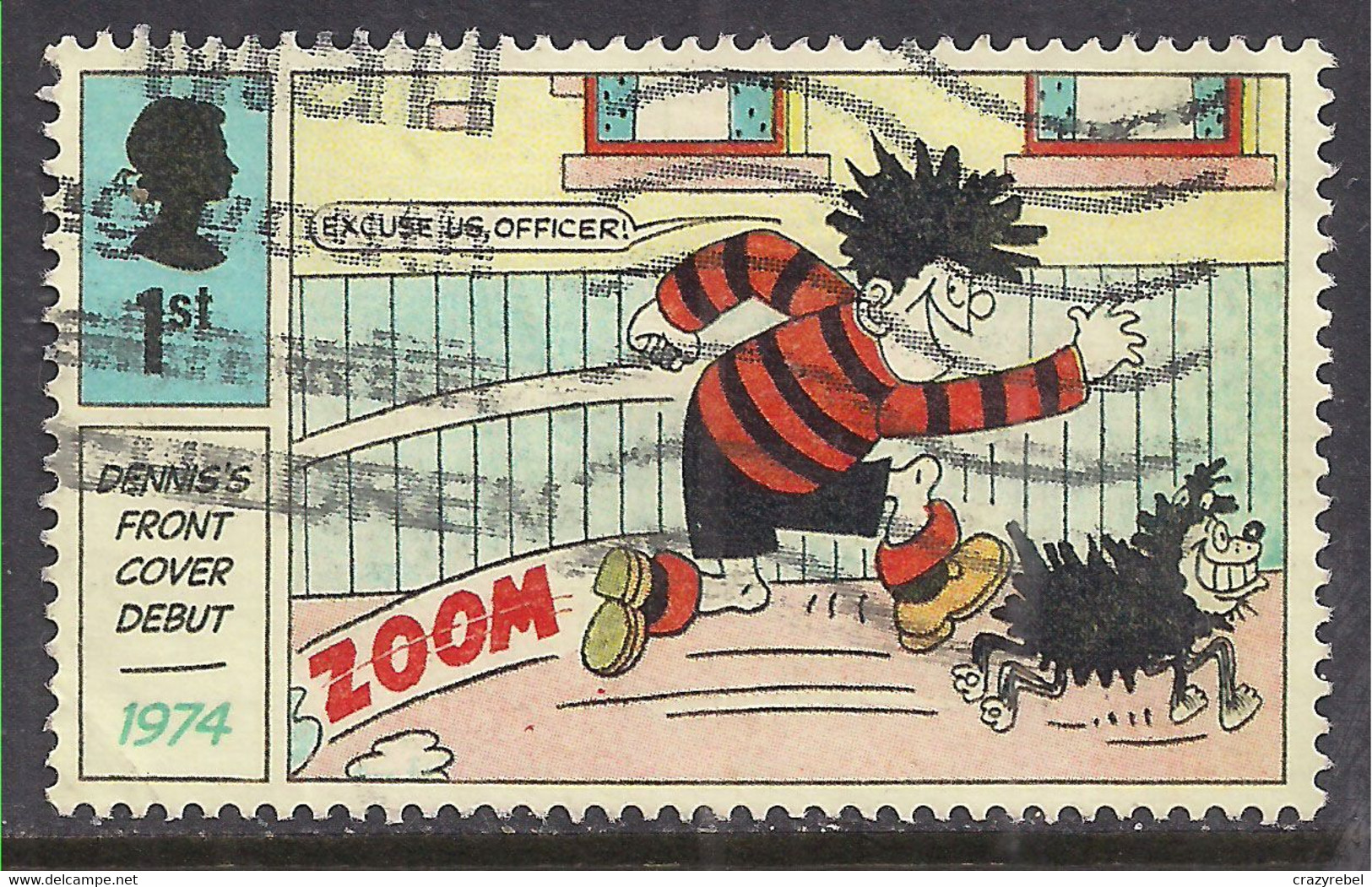 GB 2021 QE2 1st Dennis & Gnasher Cover Debut 1974 Used ( E946 ) - Usati