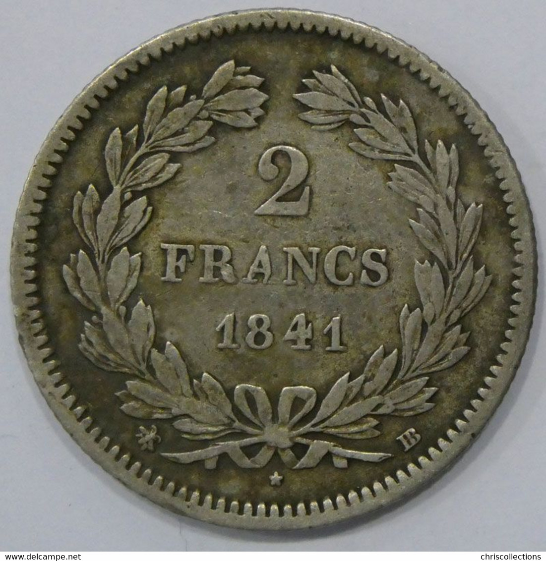 FRANCE - LOUIS PHILIPPE I - 2 Francs 1841BB - TB+/TTB - Gad. : 520 - 2 Francs