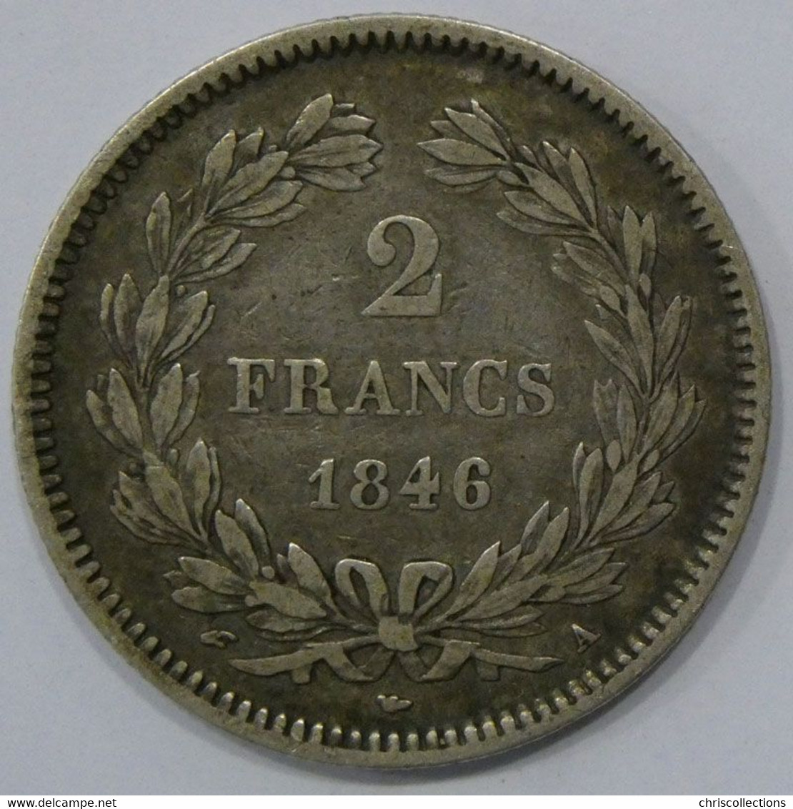 FRANCE - LOUIS PHILIPPE I - 2 Francs 1846A - TB/TTB - Gad. : 520 - 2 Francs