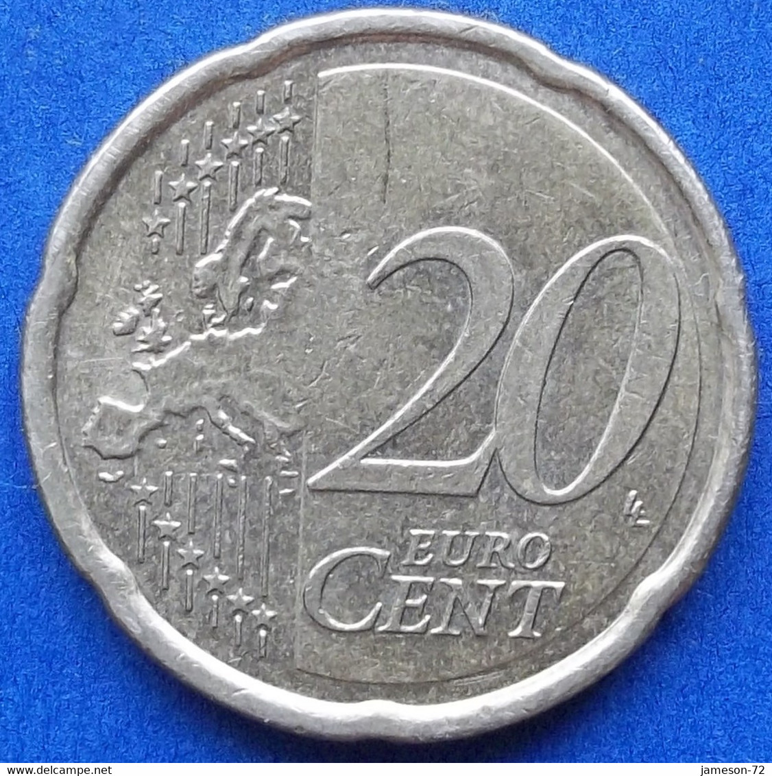 IRELAND - 20 Euro Cents 2007 KM# 48 Euro Coinage (2002) - Edelweiss Coins - Ireland