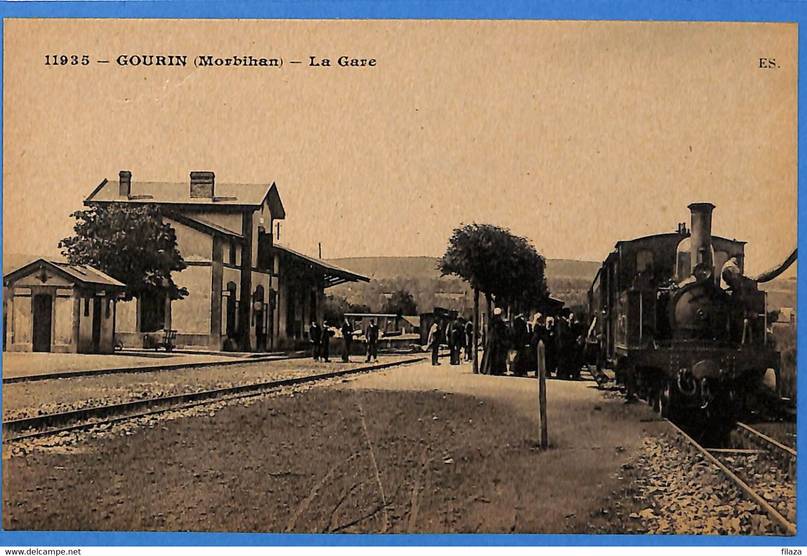 56 - Morbihan - Gourin (Morbihan) - La Gare (N10130) - Gourin