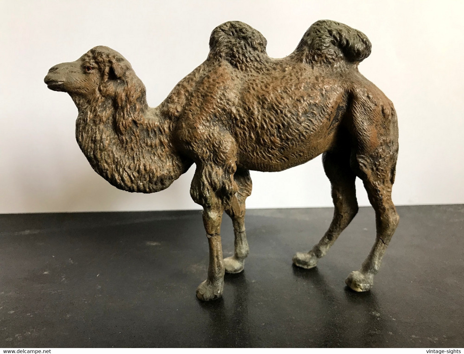 Bactrian Camel / Kamel (Vintage German LINEOL Figure) - Other & Unclassified