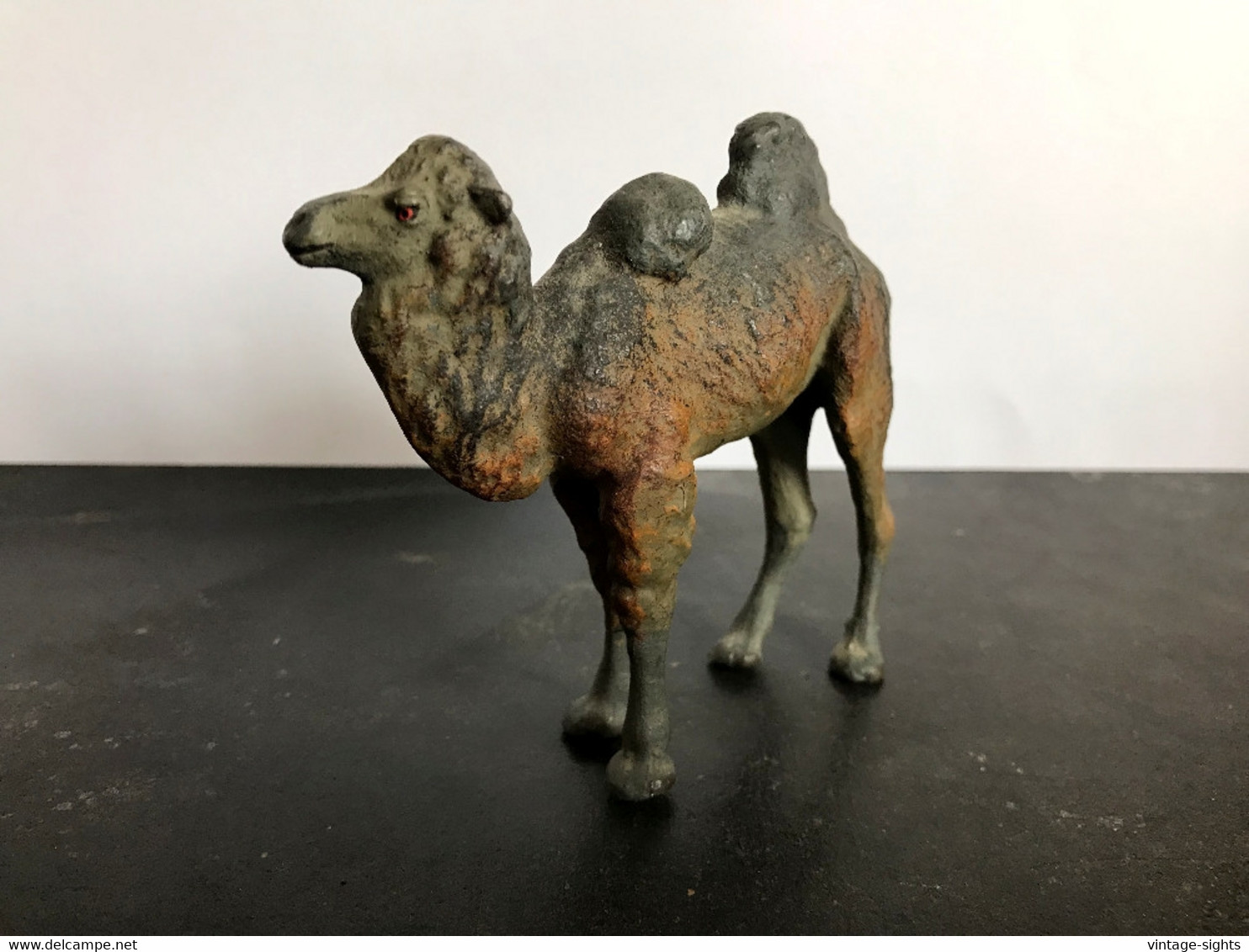 Bactrian Camel / Kamel*3 (Vintage German LINEOL Figure) - Other & Unclassified