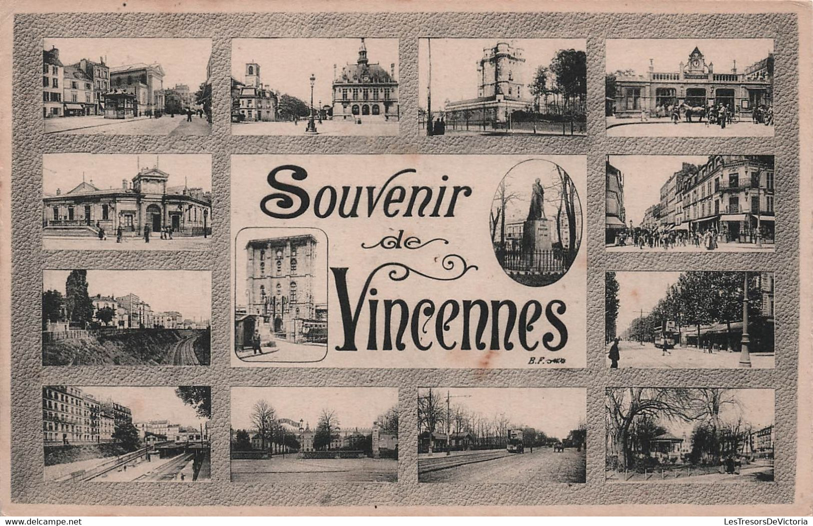 CPA Souvenir De Vincennes - Carte Multivues - - Gruss Aus.../ Grüsse Aus...