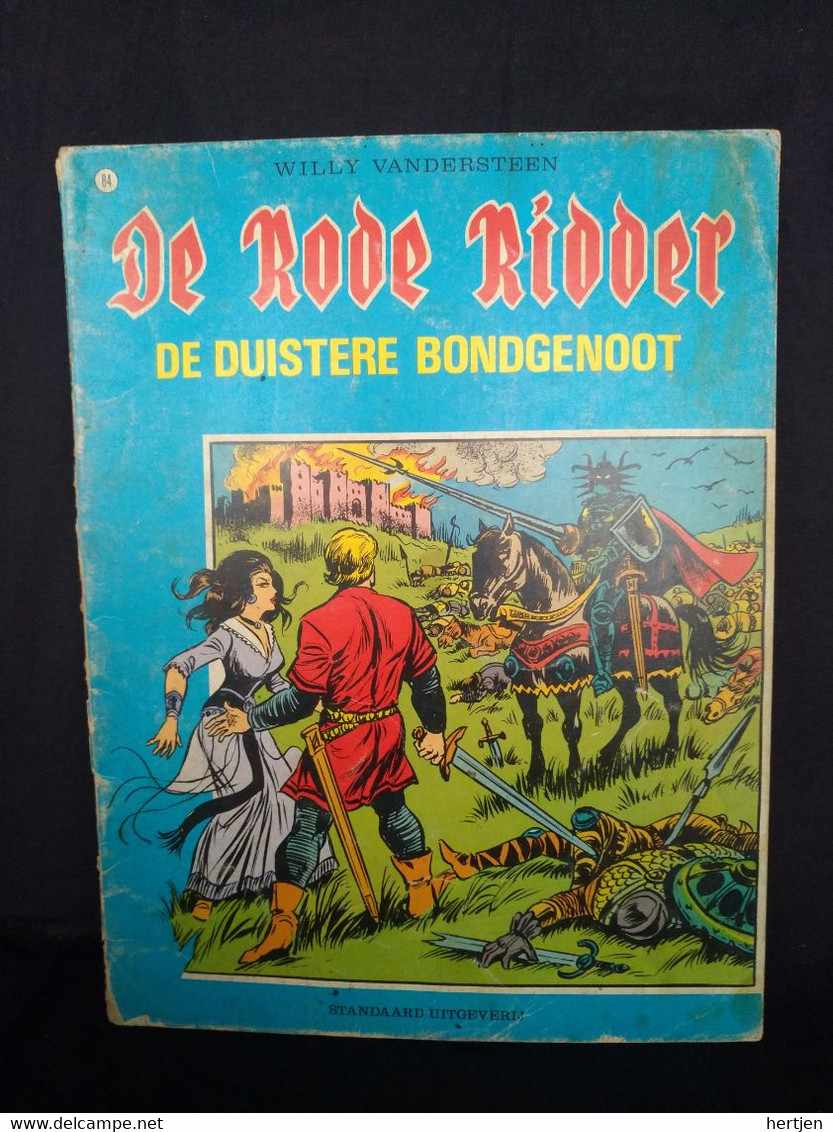 De Duistere Bondgenoot - De Rode Ridder 84 - Herdruk - 1981 - Rode Ridder, De