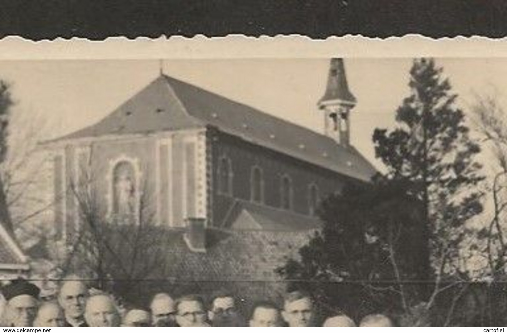 ZONHOVEN-UNIEKE FOTOKAART-1941-VIERING EEUWIGE GELOFTEN-PATER ALBERTUS-LUDOVICUS-WILLEMS-ZIE DE 3 SCANS-TOP-KAART! ! ! - Zonhoven