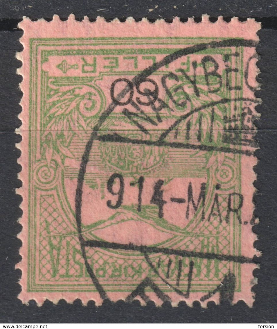 NAGYBECSKEREK Zrenjanin Bečkerek Postmark / TURUL Crown 1914 Hungary SERBIA Banat TORONTÁL County KuK K.u.K - 60 Fill - Prephilately