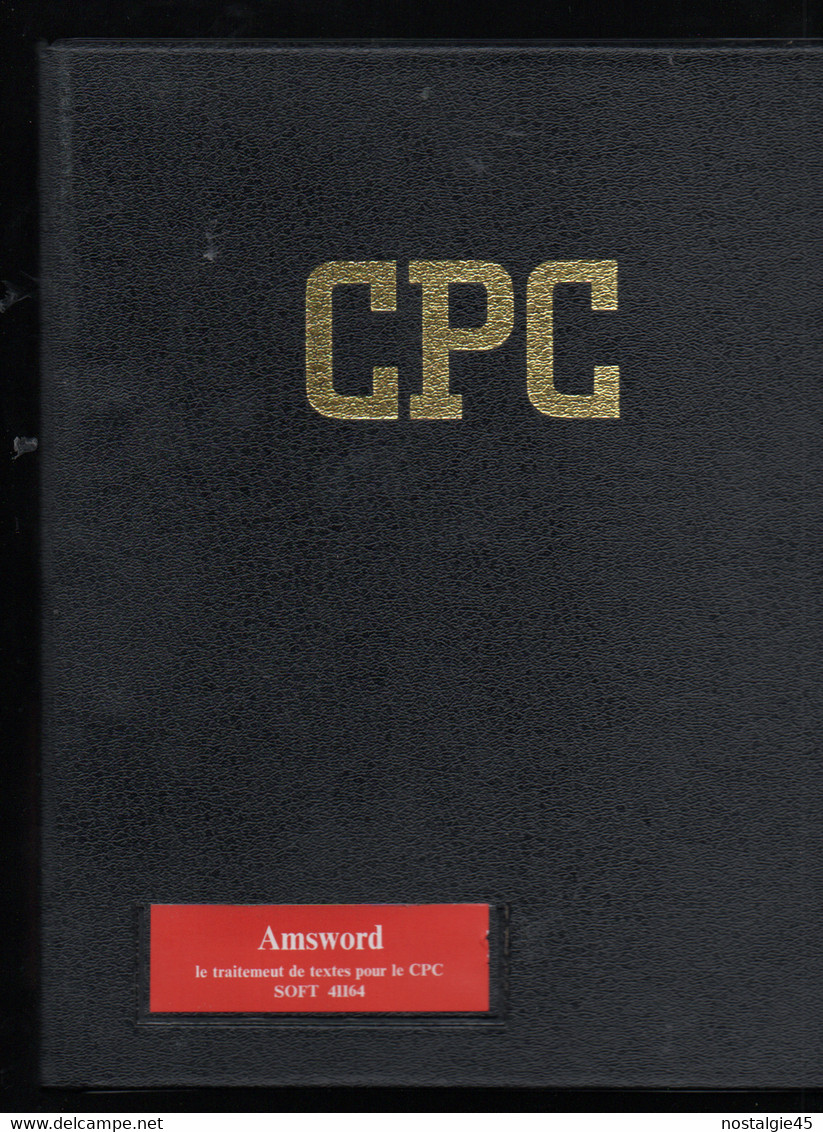 Coffret AMSOFT Ordinateurs AMSRTRAD  Amsword Traitement De Texte Pour Le CPC Soft 41164 Année 1984 - Autres & Non Classés