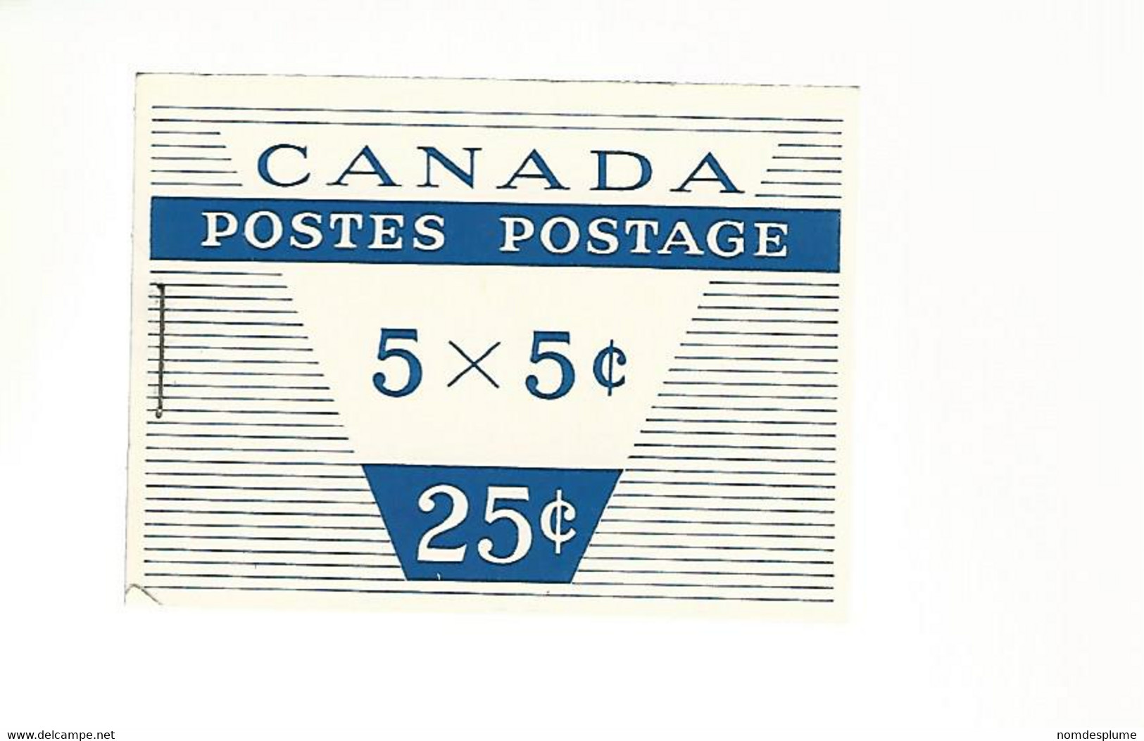 56400 ) Canada Booklet  1954 - Pages De Carnets