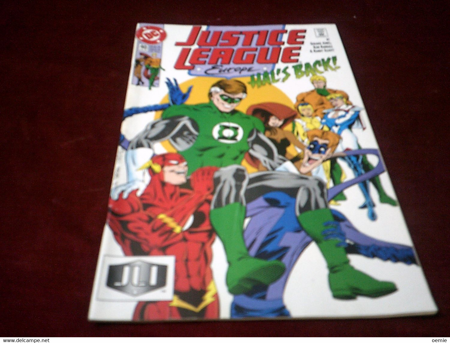 JUSTICE LEAGUE   EUROPE   HAL'S BACK N° 40  JUL 92 - DC