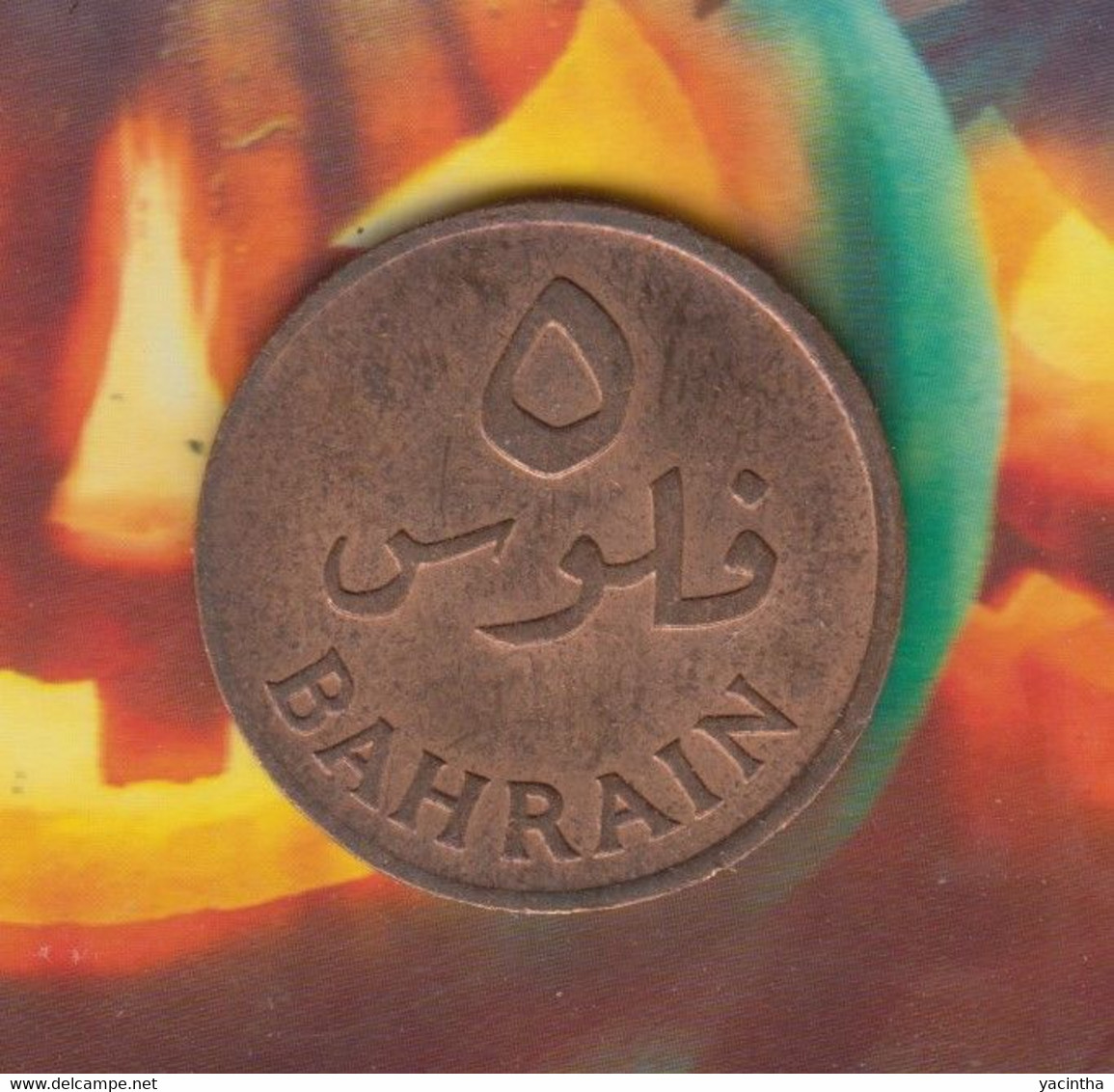@Y@    Bahrain   5  Fils    1965    (4017) - Bahrain