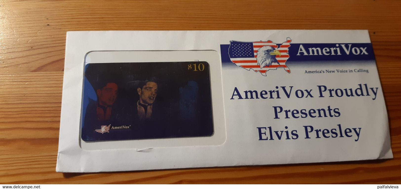 Prepaid Phonecard USA, Amerivox - Elvis Presley - Mint - Amerivox