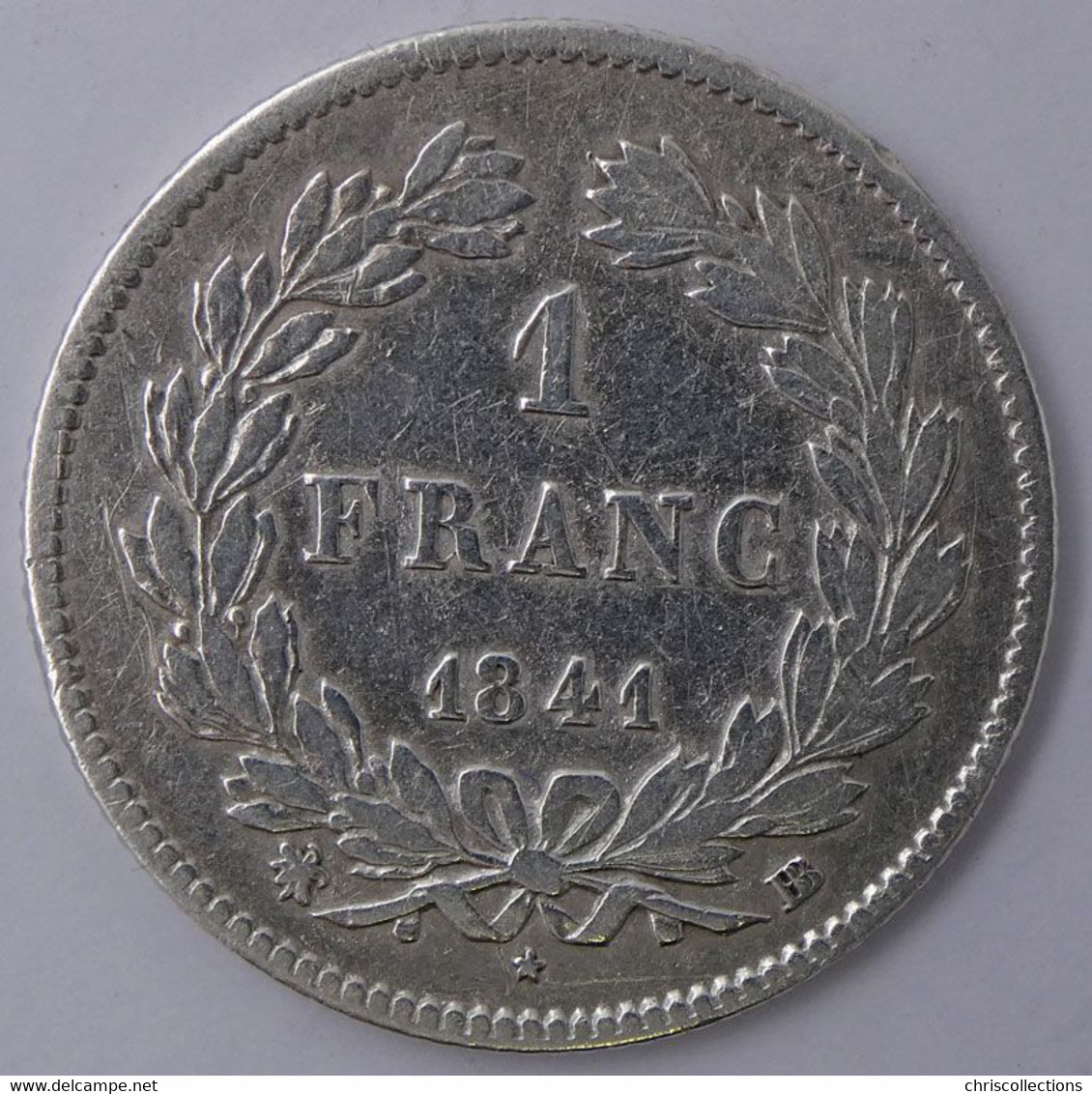 FRANCE - LOUIS PHILIPPE I - 1 Franc 1841BB - TB - Gad. : 453 - 1 Franc