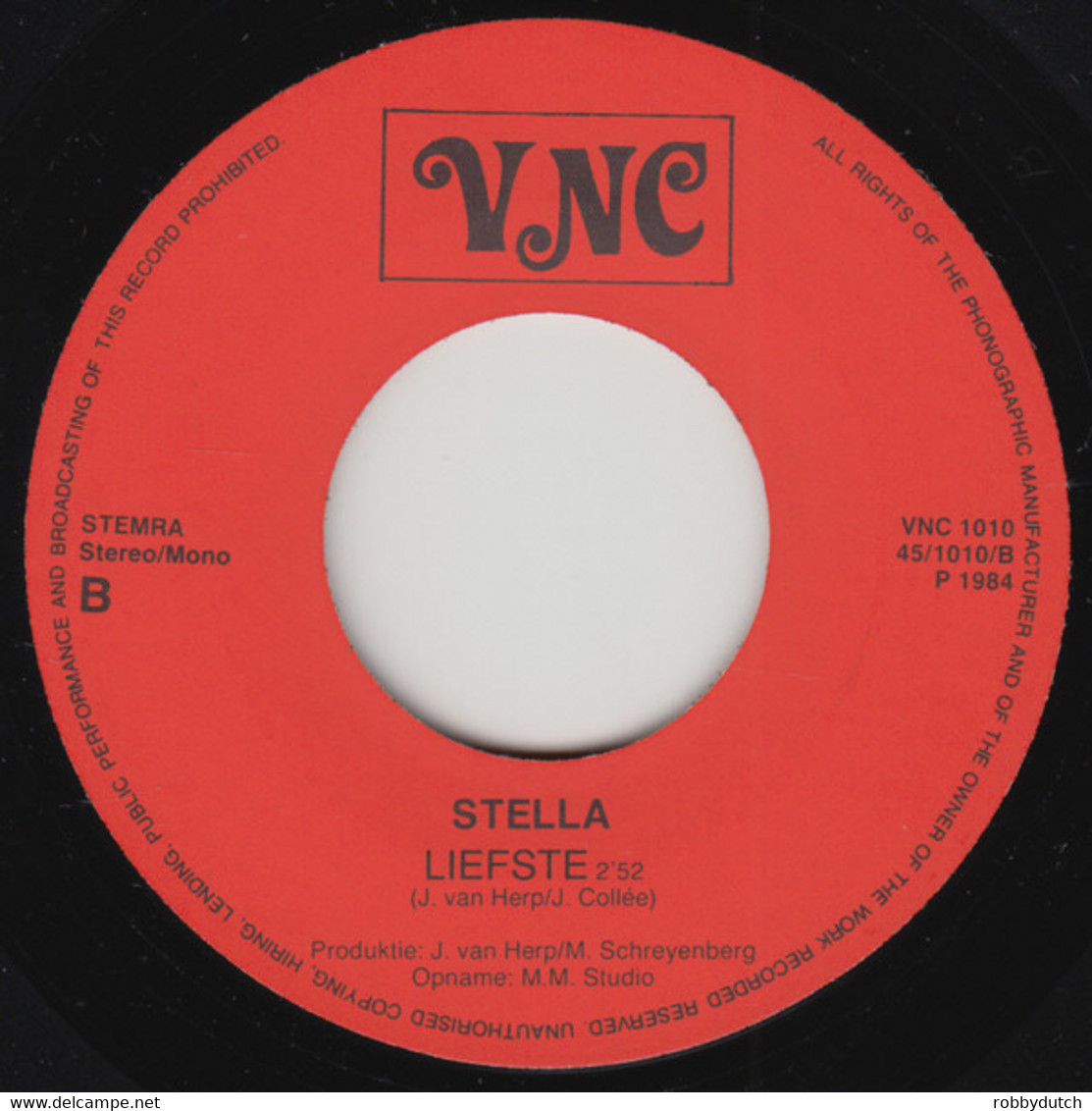 * 7" * STELLA - LIEFSTE (Holland 1984 EX!!) - Andere - Nederlandstalig