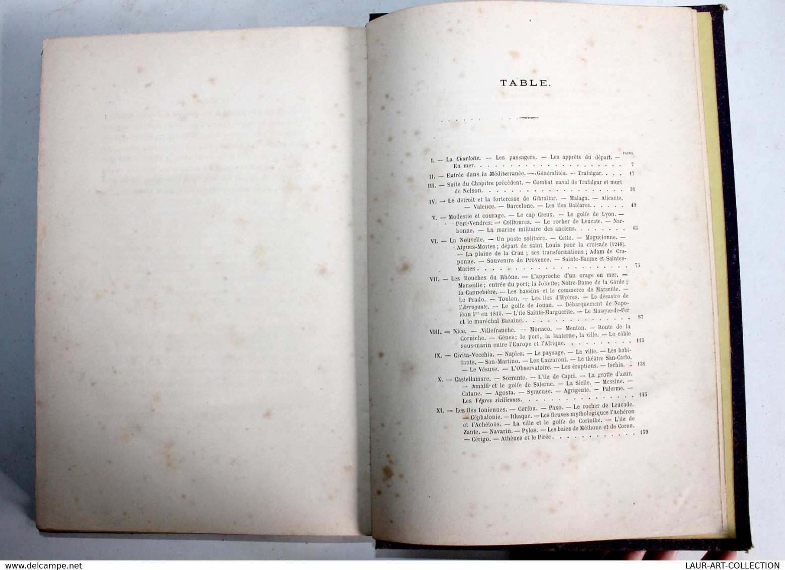 LA MEDITERRANEE SES GOLFES SES RIVAGES & SES ILES Par S. FRERE 1882 MEGARD EDIT. / ANCIEN LIVRE COLLECTION (30310822.15) - Côte D'Azur