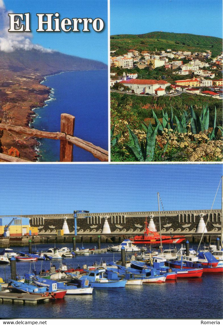 Canaries - El Hierro - Mirador De La Peña, Villa De Valverde Y Puerto De La Restinga - Hierro