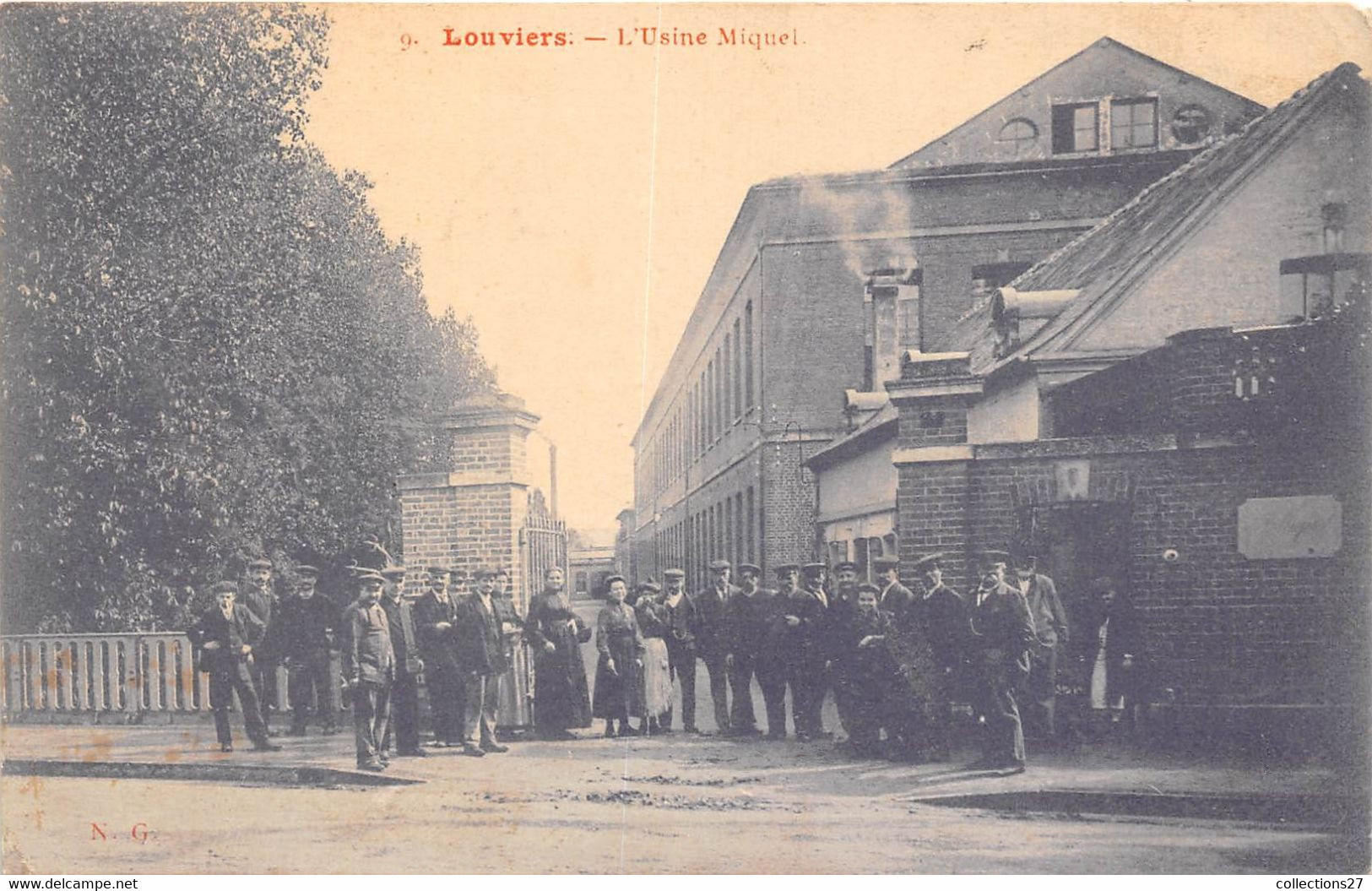 27-LOUVIERS- L'USINE MIQUEL - Louviers