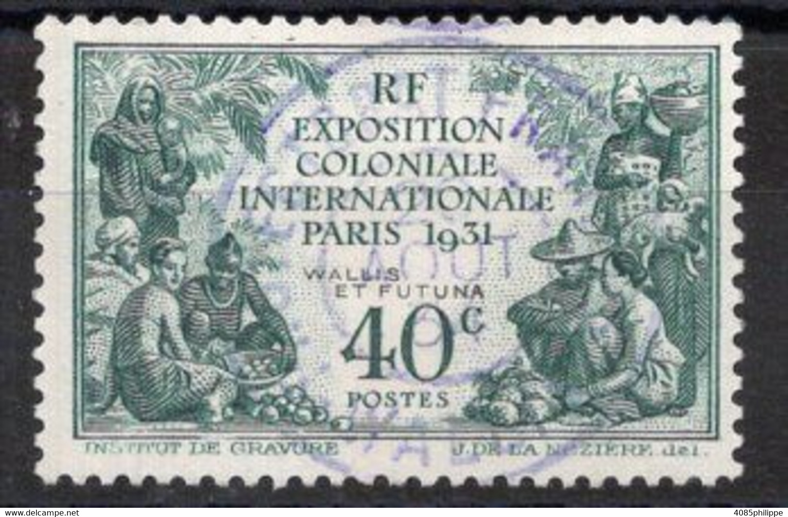 Wallis & Futuna Timbre-Poste N°66 Oblitéré TB Cote 13€00 - Gebraucht