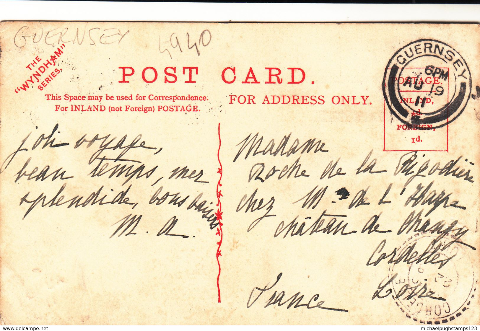 Jersey / Stationery / Postcards - Unclassified