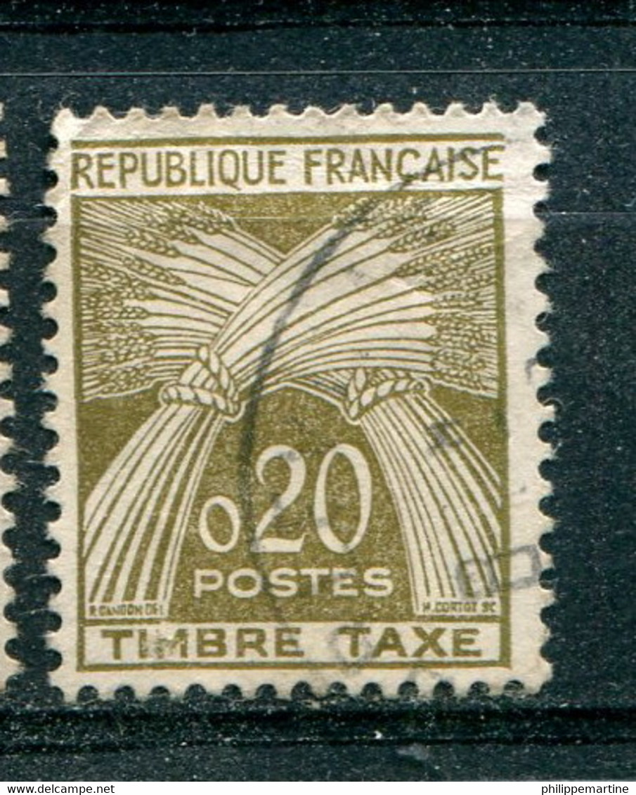 France 1960 - Taxe YT 92 (o) - 1960-.... Gebraucht