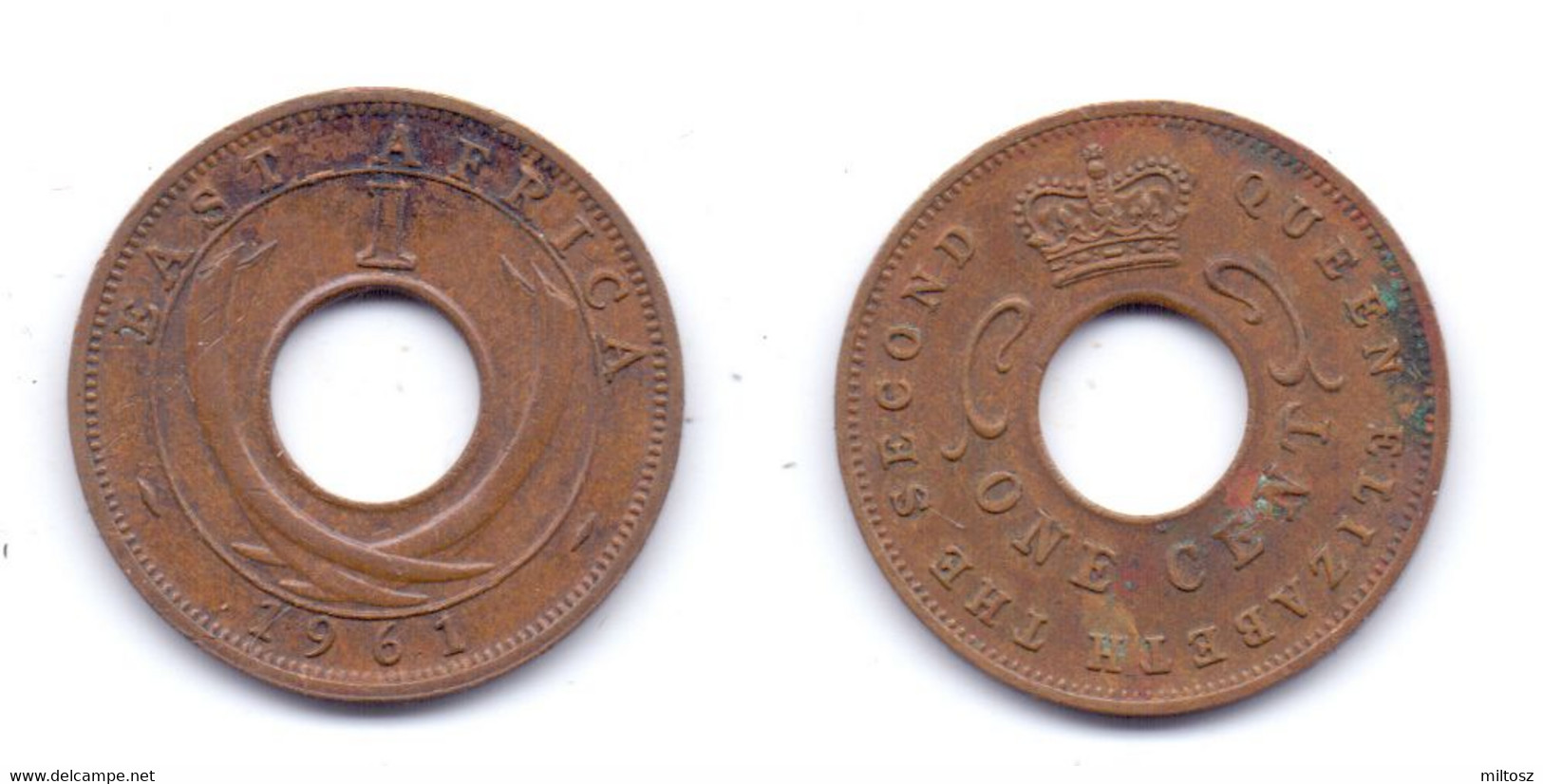 East Africa 1 Cent 1961 H - Britische Kolonie