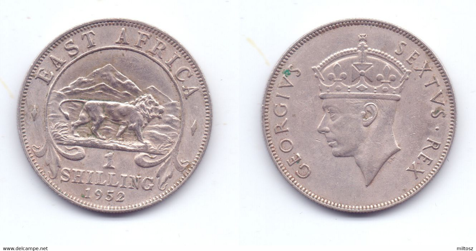 East Africa 1 Shilling 1952 H - British Colony