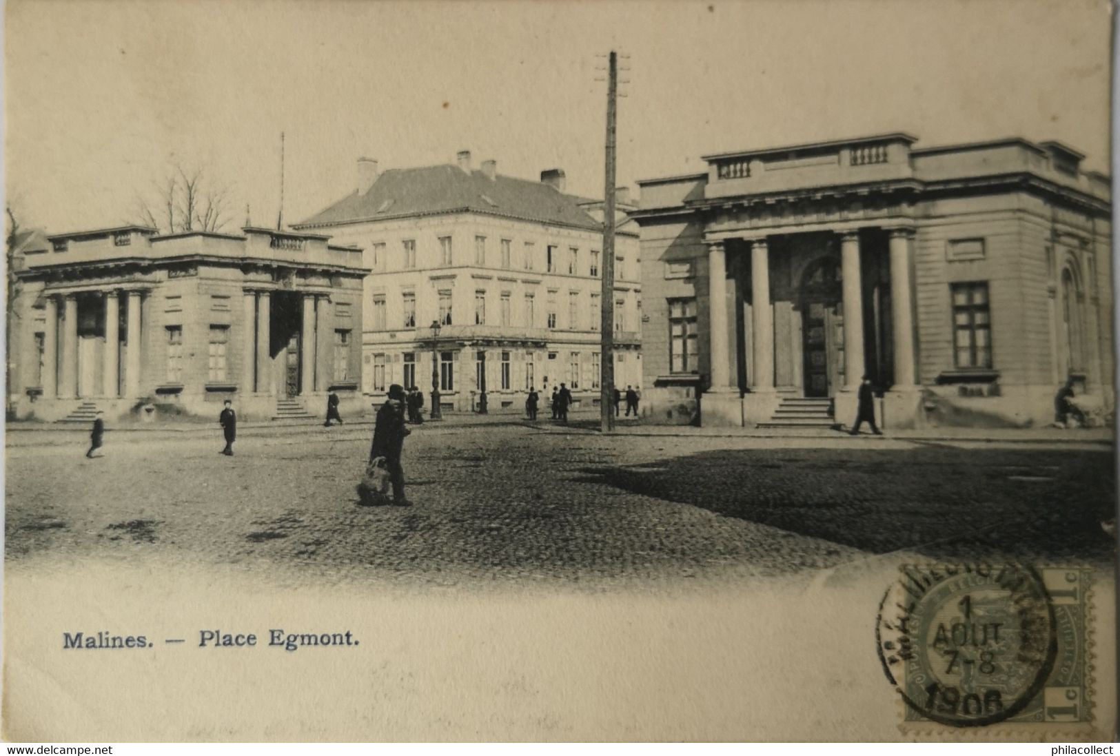 Mechelen - Malines // Place Egmond 1906 - Malines