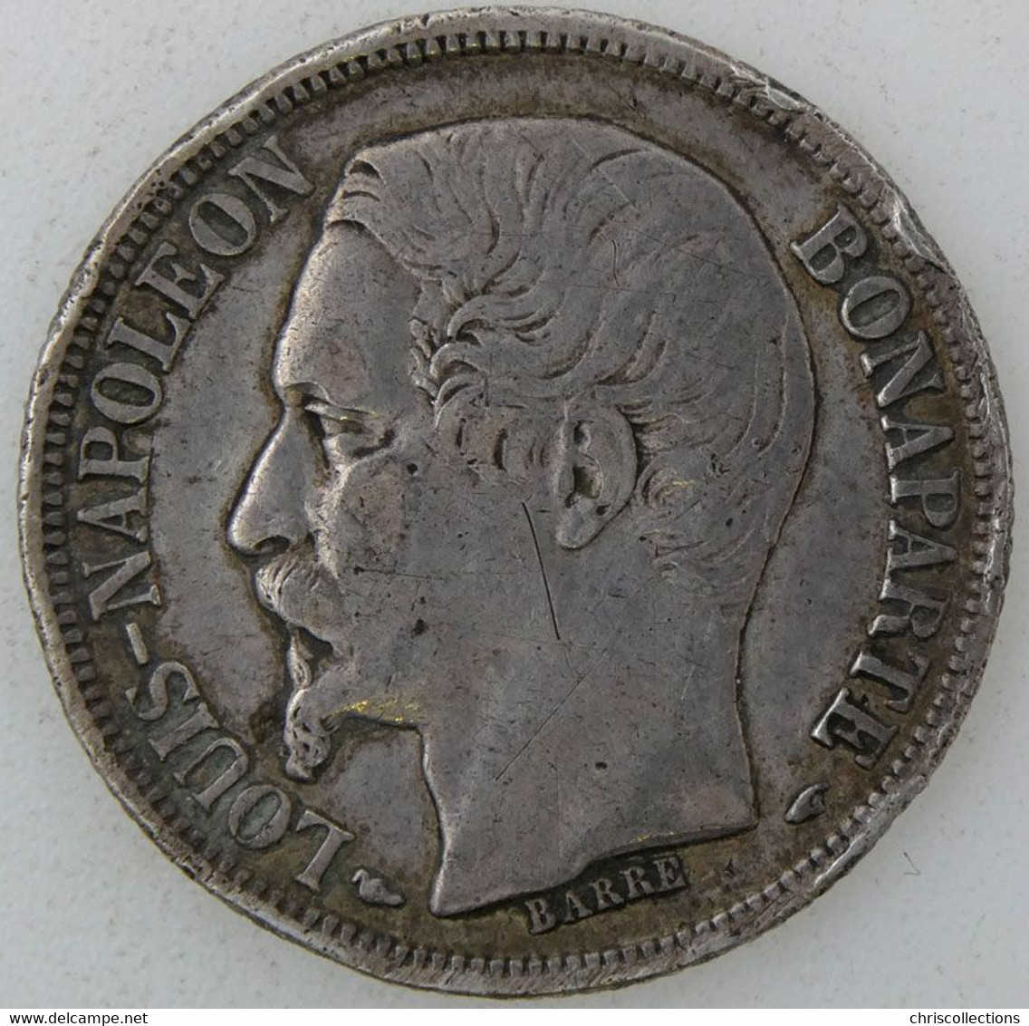 FRANCE - NAPOLEON III - 1 Franc 1852A - TB - Gad. : 458 - 1 Franc