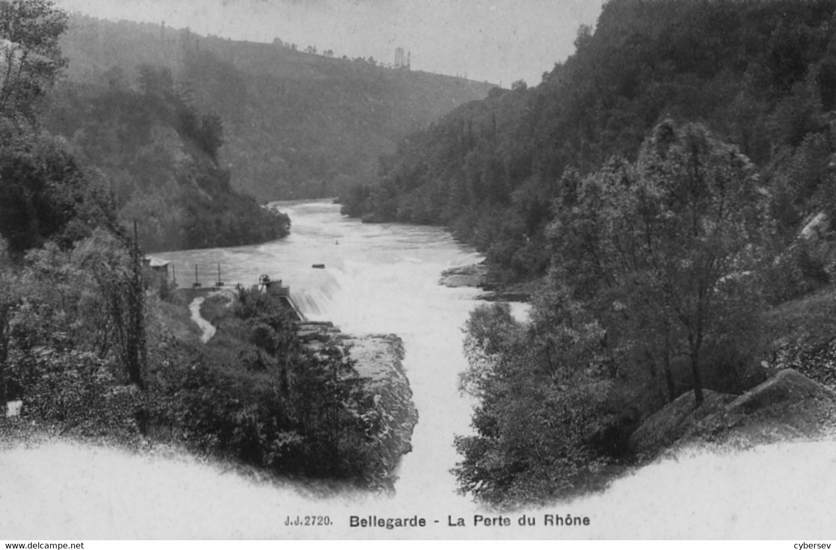 BELLEGARDE - La Porte Du Rhône - Carte Précurseur - Bellegarde