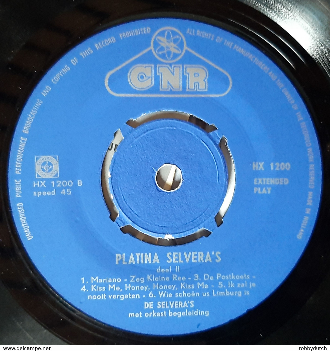 * 7" EP *  DE SELVERA'S - PLATINA SELVERA'S (Holland 1961 EX-) - Andere - Nederlandstalig