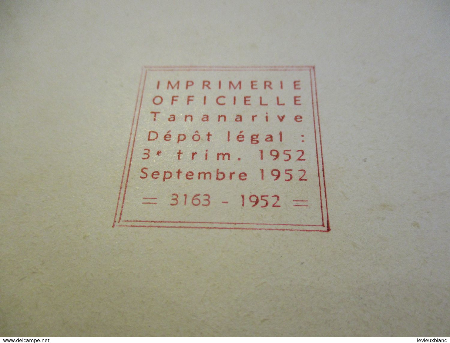 La Maison du MOHAIR à AMPANIHY/ Tananarive / MADAGASCAR/La Chèvre ANGORA /1952                                     MOD40