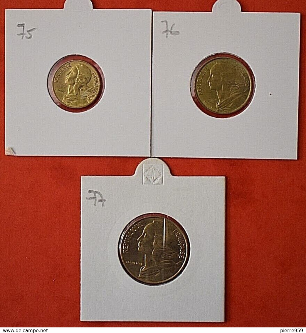 Lot Des 5, 10 & 20 Centimes Marianne - Altri & Non Classificati