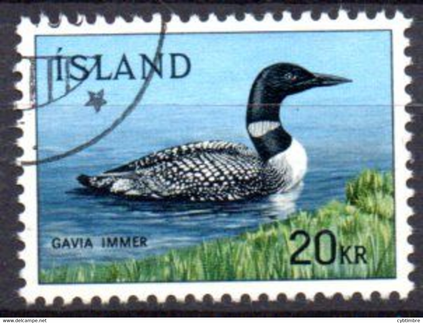 Islande: Yvert N° 363, Oiseau, Bird - Usati