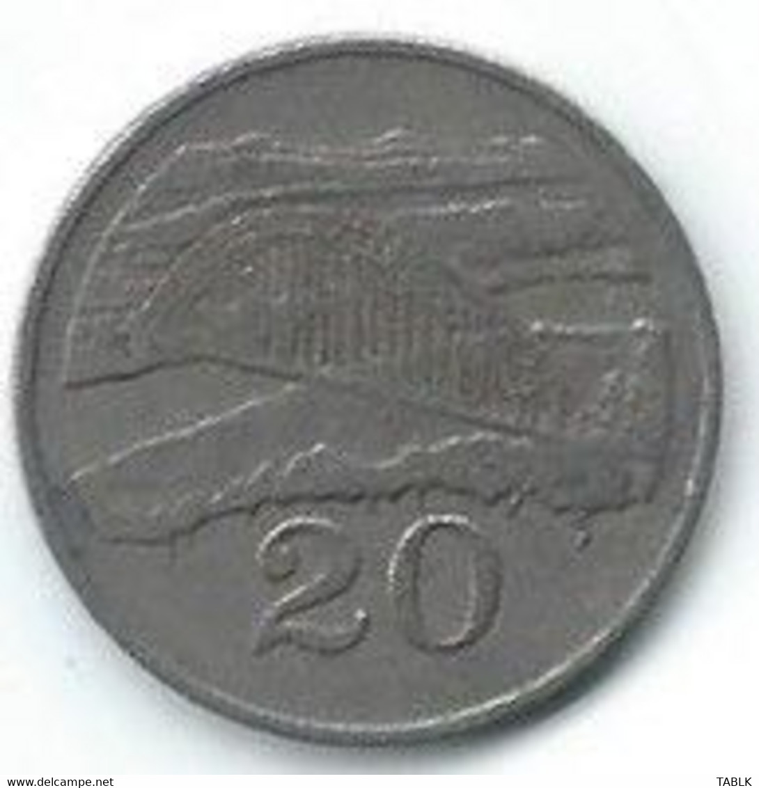 M503 - ZIMBABWE - 20 CENTS 1989 - Simbabwe