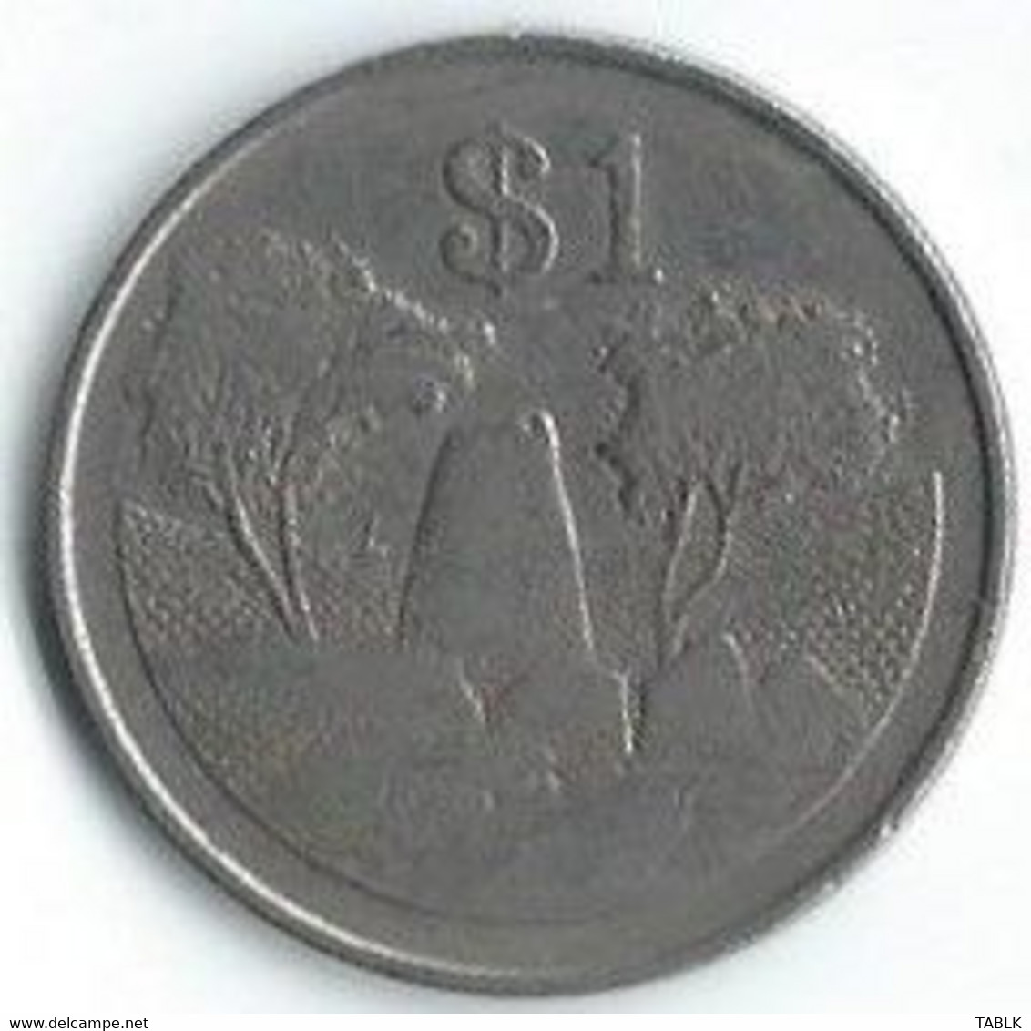 M506 - ZIMBABWE - 1 DOLLAR 1980 - Simbabwe