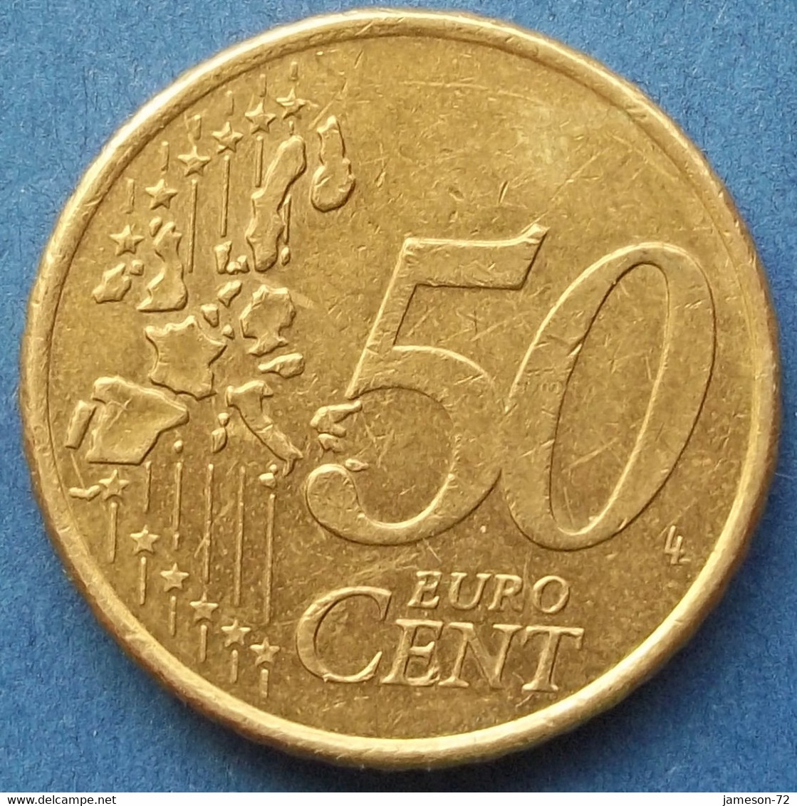 IRELAND - 50 Euro Cents 2006 KM# 37 Euro Coinage (2002) - Edelweiss Coins - Irlanda