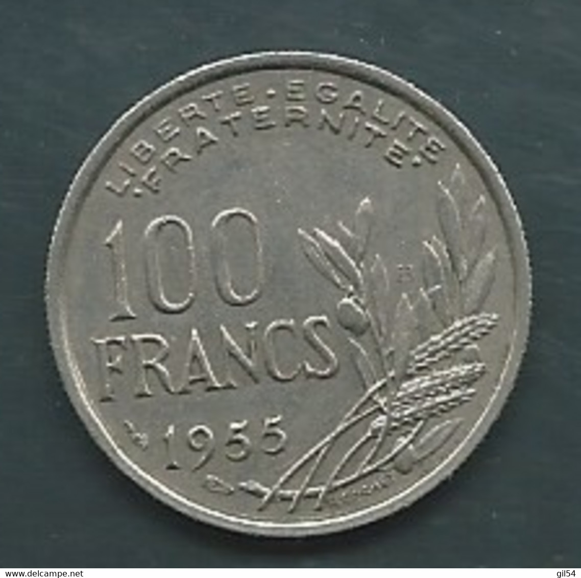 100 Francs Cochet 1955  -  Pic 7506 - 100 Francs